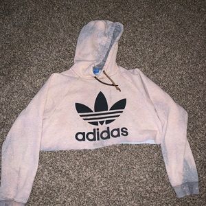 Upcycled Adidas hoodie